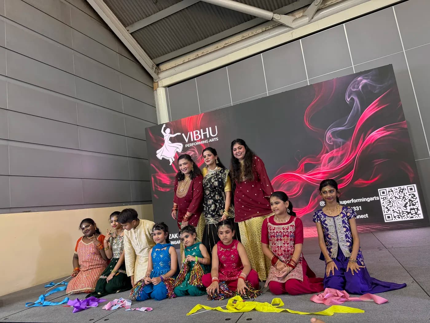 Vibhu Performing Arts students and mentors
