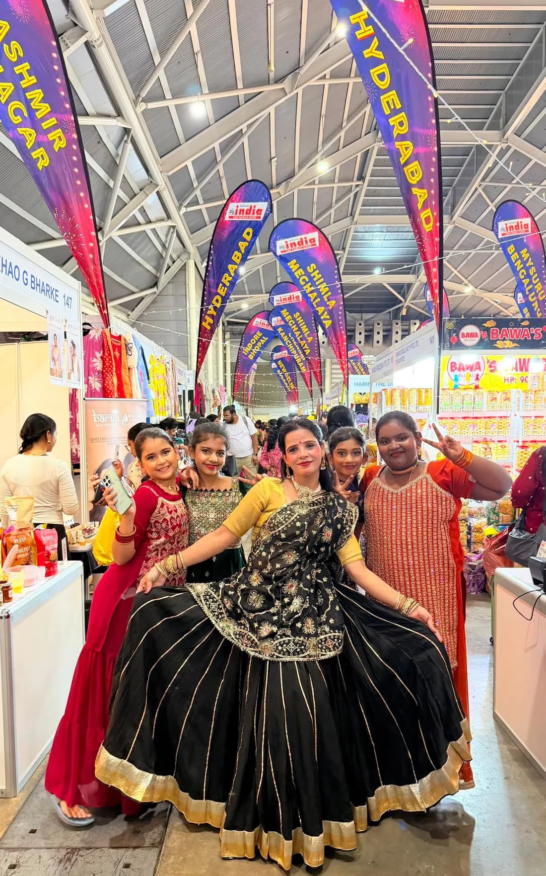 The Vibhu team at Zak Salaam India