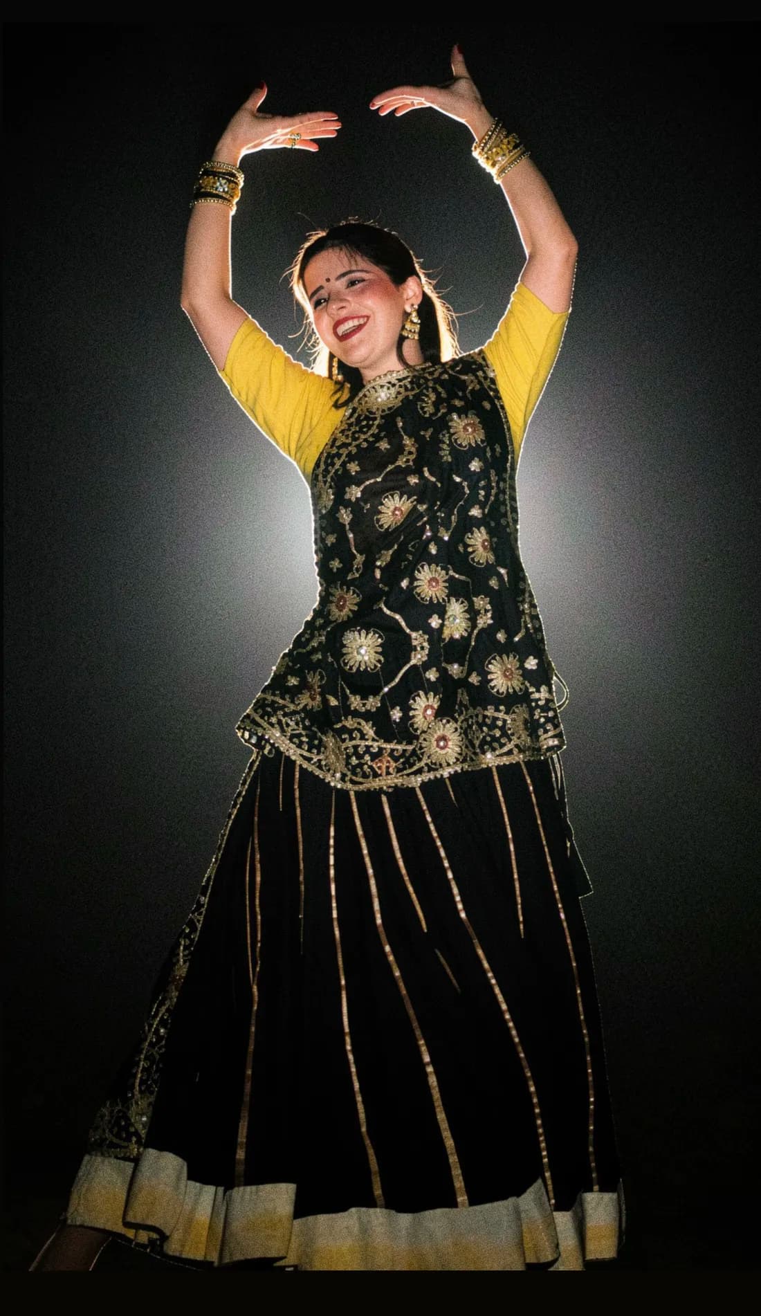 Young dancers on stage